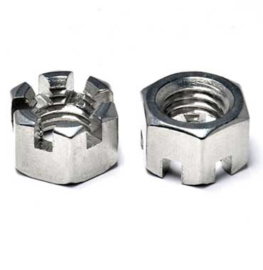 Stainless Steel 316TI Castle Nuts