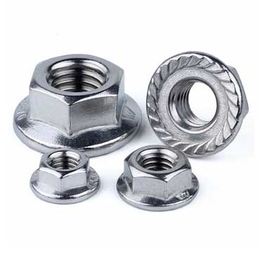 Alloy 20 Hex Flange Nuts