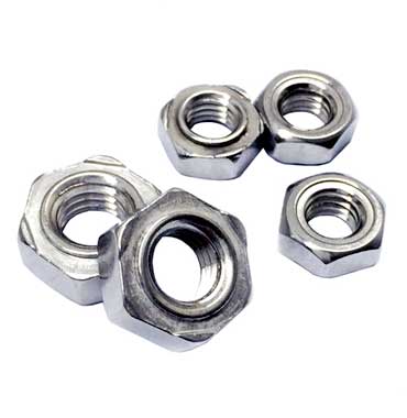 Alloy 20 Hex Weld Nuts