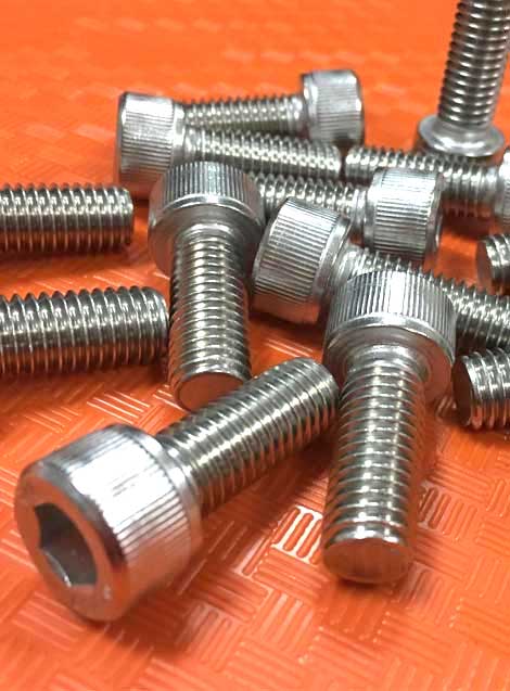 SDSS Socket Head Cap Screws